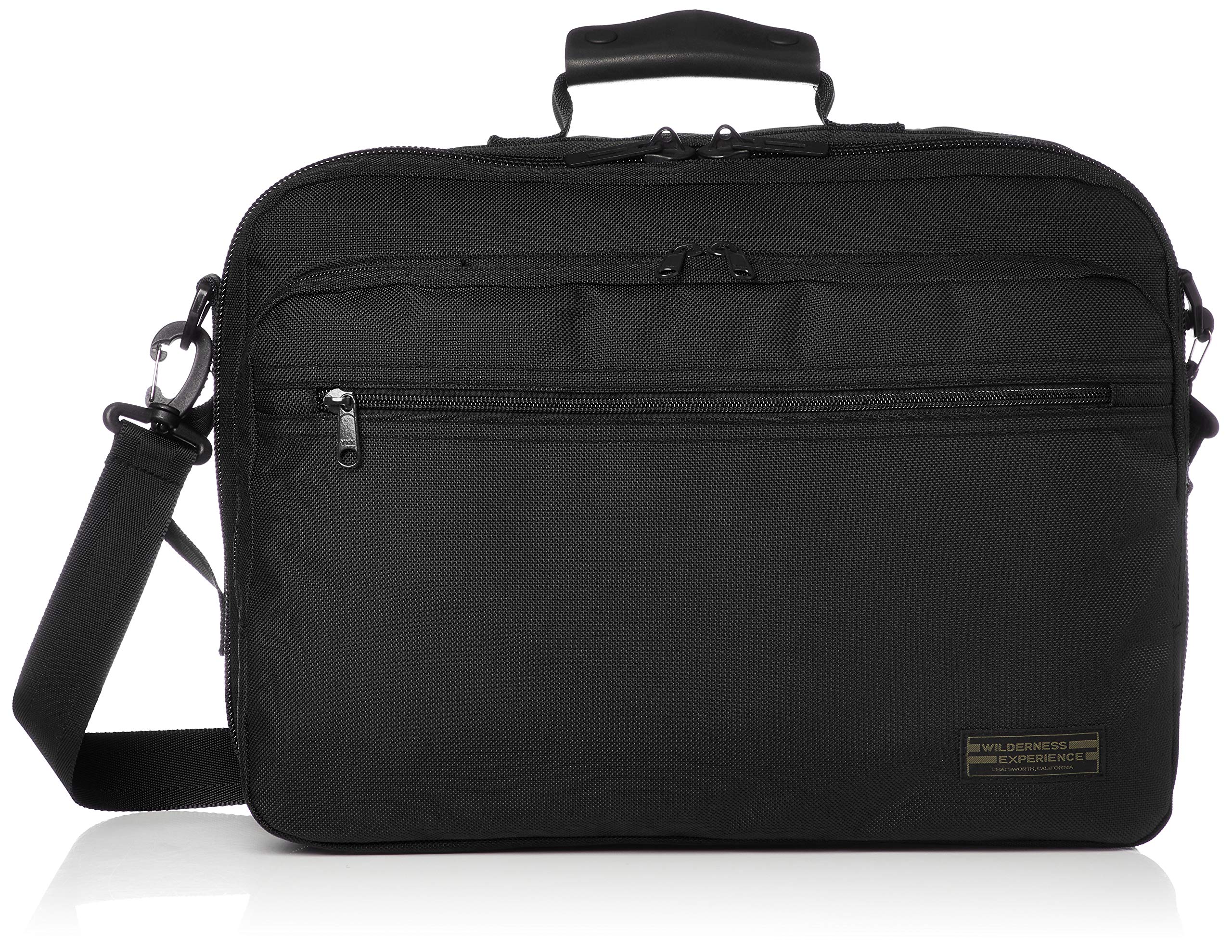 

Wilderness Experience Краща Сумка-Рюкзак 3-в-1 для Бізнесу, Чорна, Чоловіча, Місткість B4