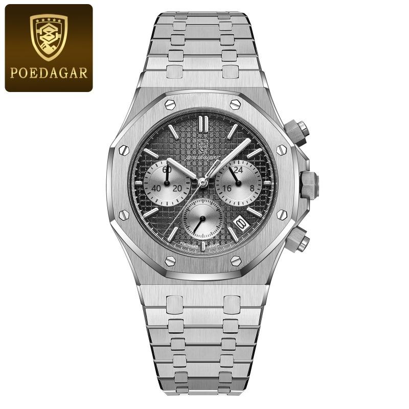 New Multifunctional Quartz Men's Watch Trendy Watch