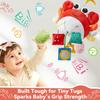 Baby Car Seat Toy, Baby Toys 0-6 Months Newborn Toys,Infant Sensory Toy with Rattles & Mirror,Stroller Toys Hanging Toys