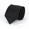 Black Professional Wedding Groom Korean Version Trendy Men'S Dress Business Red Lazy Zipper No Thug Tie
