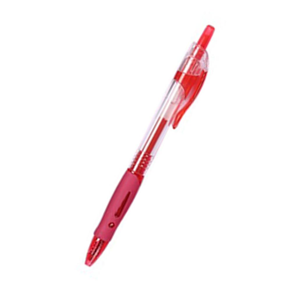 Kugelschreiber Einziehbarer Kugelschreiber Neutraler Stift 0,5 mm Studenten Schreibstifte für Schule Büro Rot