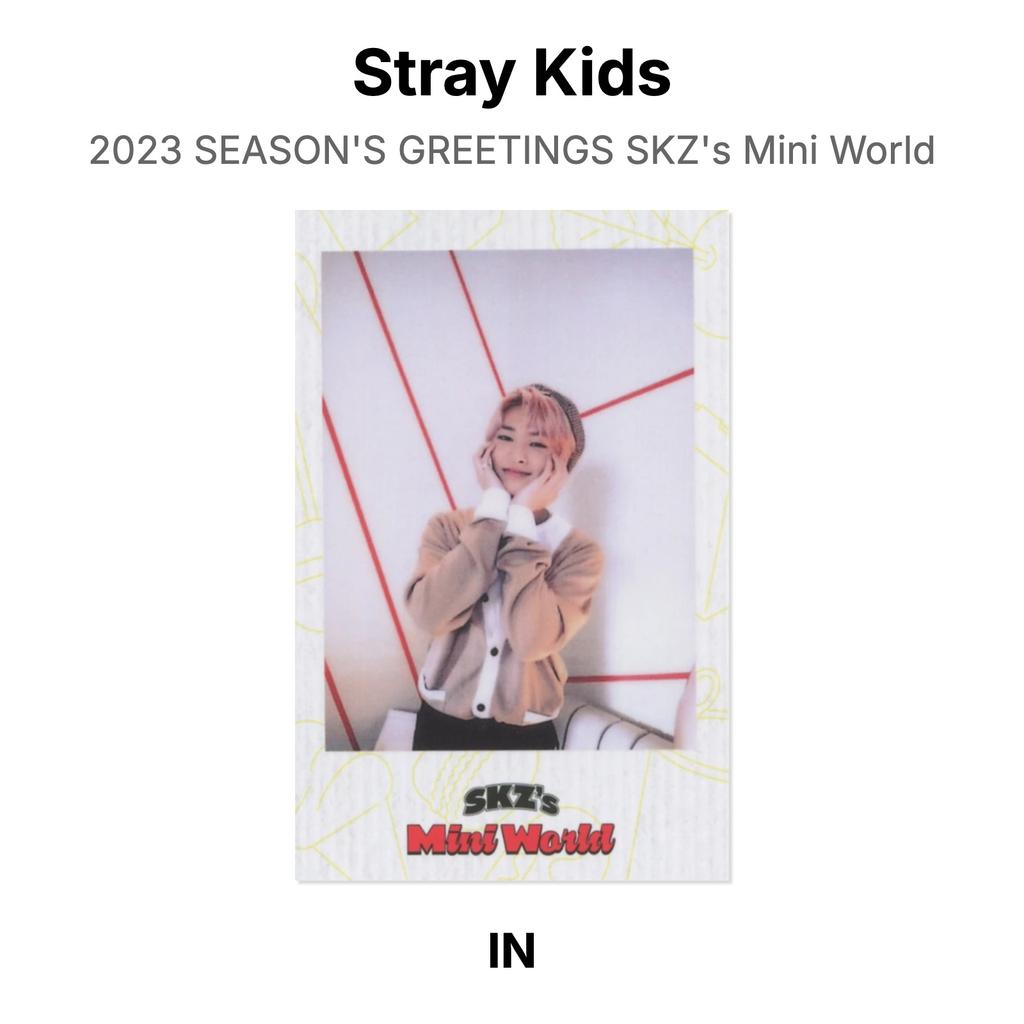 Stray Kids 2023 SEASON'S GREETINGS SKZ's Mini World Official Photocard