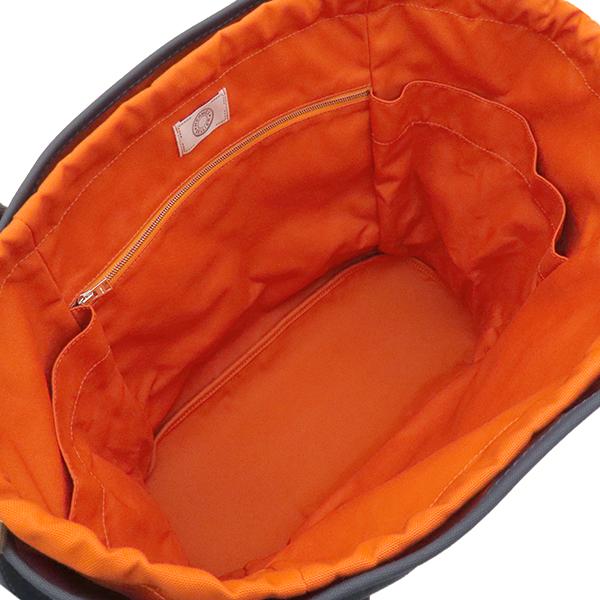 HERMES - Sacked Pansage Sucked Pansage Groom2WAY bag canvas/Towal chevron Array
