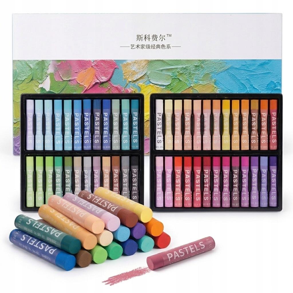 Pastels Oil Crayons 48 Colors Creative For Artists Children