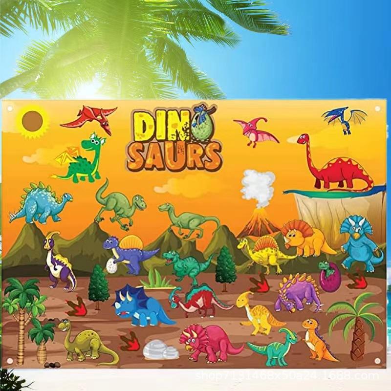 Felt Busy Board Children'S Educational Science And Education Toys Learning Board Infant Action Training Education Board