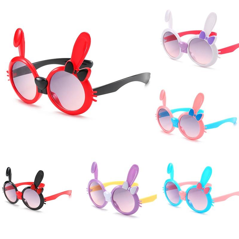 Stylish Rabbit-frame Sunglasses For Kids Perfect For Any Occasion