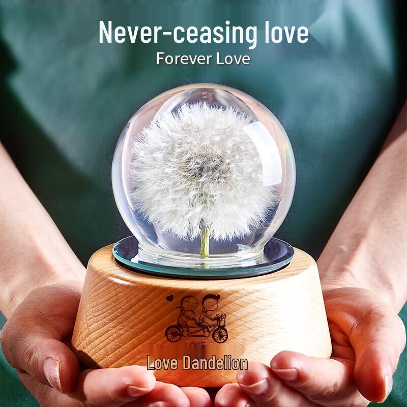Dandelion Crystal Ball Bluetooth Speaker Music Box