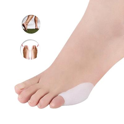 2 Adet Jel Bunyon Düzeltici Serçe Parmak Kılıfı Ağrı Giderici Koruyucu Nasırları Önleyici Ayak Bakım Aracı