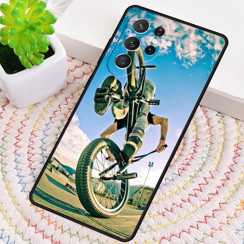 BMX Bike Extreme Sport Phone Case for Samsung Galaxy note 10 pro S26 Ultra S23 S24 FE S25 S21 S22 PLUS shockproof Cove