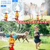 Water Toy, Fire Hydrant Sprinkler with 360-Degree Rotating Nozzle, Fountain for Kids, Summer Outdoor Pool Toy, Hose Adapter Included (Hose Not
