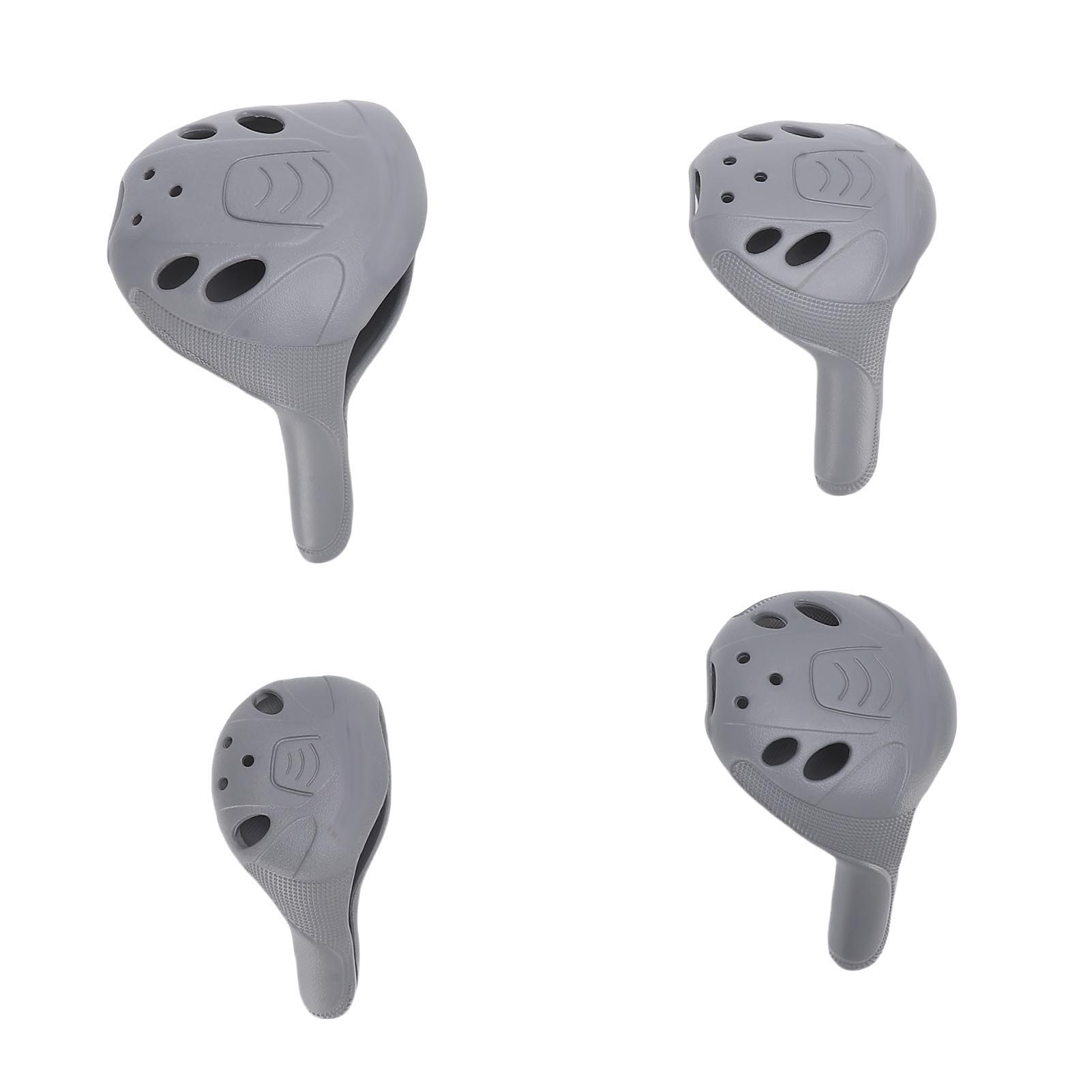 

4 шт. Чехол для гольф-клуба Высокоэластичный ТПЭ Моющийся Защитный Набор чехлов для головки гольф-клуба