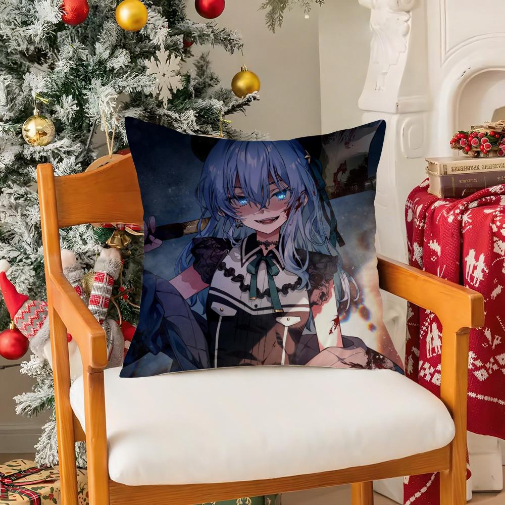 Federa Cuscino Anime HHoshimachi Suisei Setosa elegante Comfort Divano Letto Cerniera invisibile