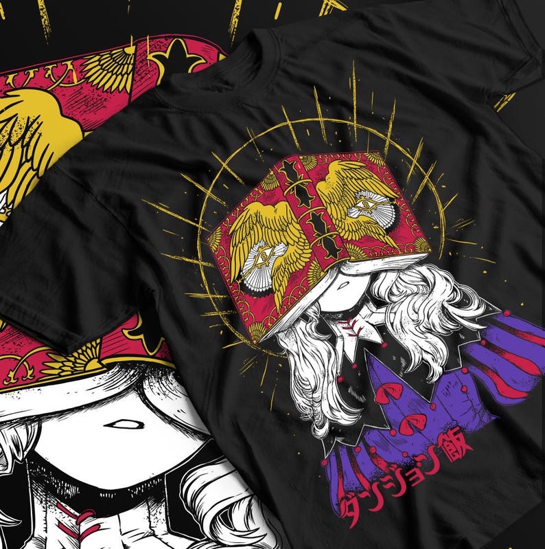 Senshi T-shirt Senshi for Food Delicious in The Dungeon Anime Japanese Shirt, Unisex T-shirt, Anime Tee, Aesthetic Anime Y2K