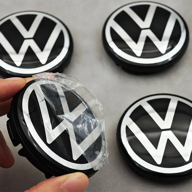 For VW Volkswagen Jetta MK5 Golf 20Pcs ABS 65mm Car Wheel Center Hub Caps Car Wheel Logo For Volkswagen VW Golf Passat Tiguan L EG1