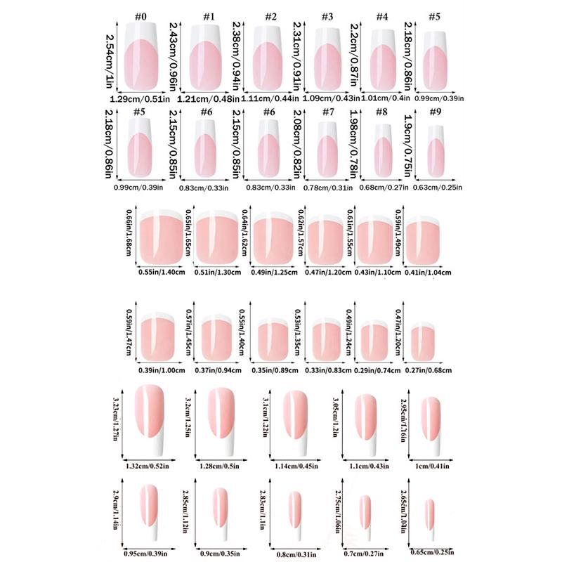 120 Bucăți/Cutie Unghii Franceze Nude Roz Mat Press On 12 Mărimi Pătrate Extra Lungi Acoperire Completă Gel Moale Sfaturi Unghii False Extensie Unghii