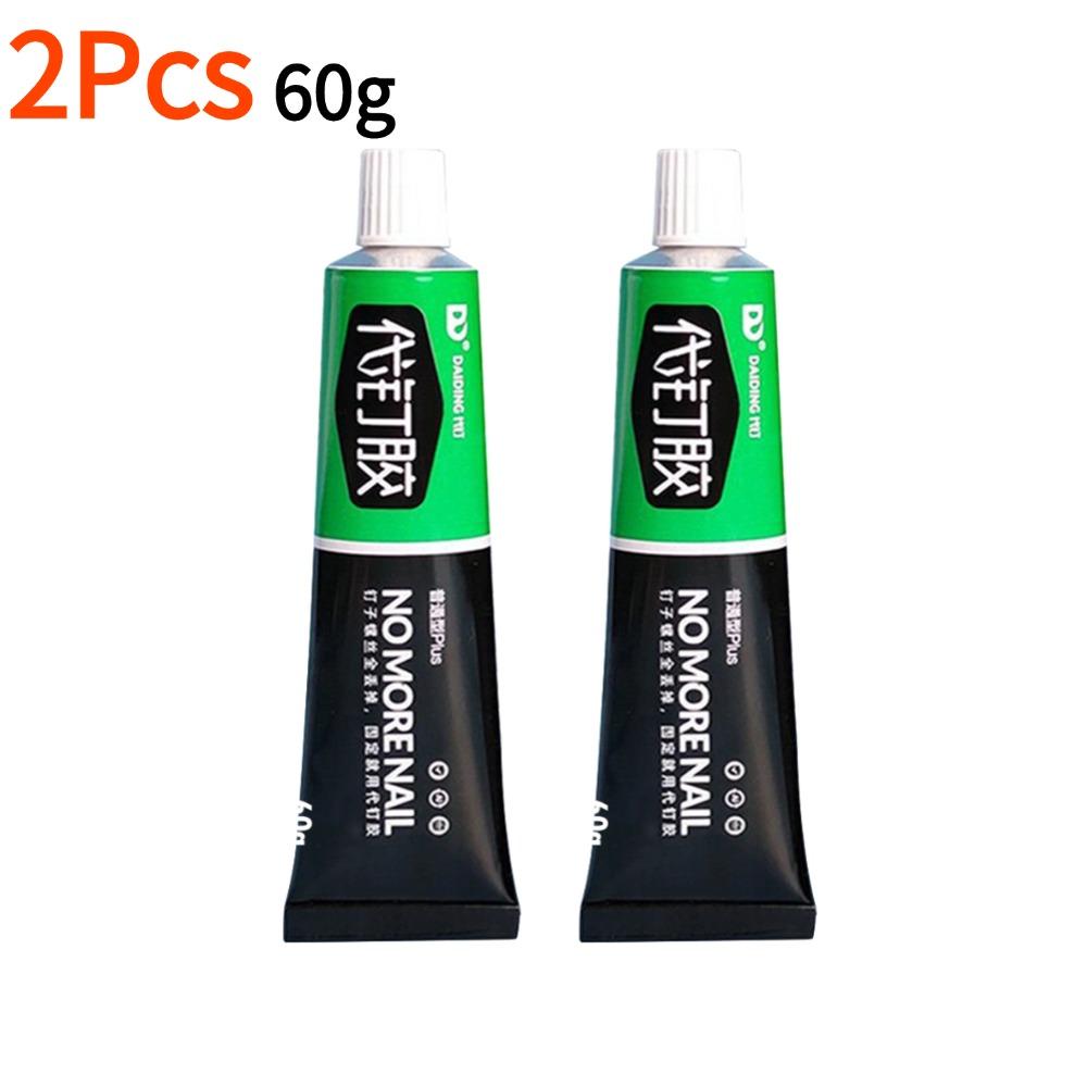 1-5Pcs 30g/60g All-Purpose Glue Quick Drying Glue Strong Adhesive Sealant Fix Glue Nail Free Adhesive Plastic Glass Metal