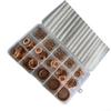Copper Washer Assortment Flat Ring Seal Kit Electrical Conductivity
