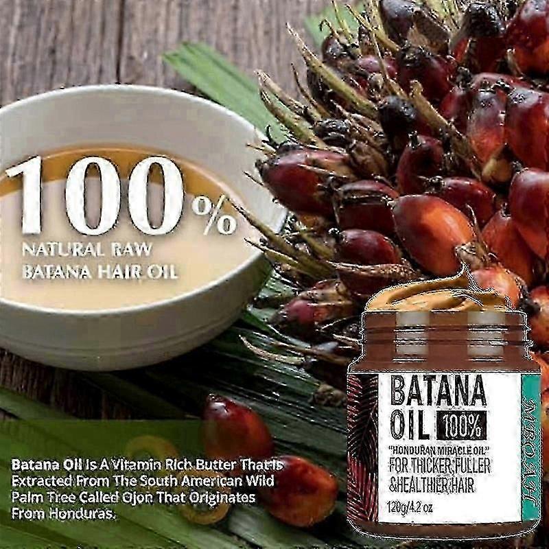 Batana Oil for Hair Growth 3x Pack Fuller Thicker Healthier Hair Men Conditioner Silky Nutrition