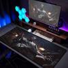 Large Laptop Table Keyboard Mat New Game D-Delta Force Mouse Pad XXL Computer Rubber Accessories Locking Edge Office Cabinet Rug