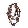 Bohemian Multi-layer Wood Bead Coconut Shell Flower Necklace Accessories Women's Exaggerated Sweater Chain Light Luxury Premium Sense Accessories