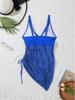 New European & American Mesh One-Piece Sexy Bikini Swimsuit TK242