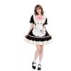 Halloween Costume Women Maid Cosplay Outfit Witch Cape Dress Party Performance Wear Game Roleplay