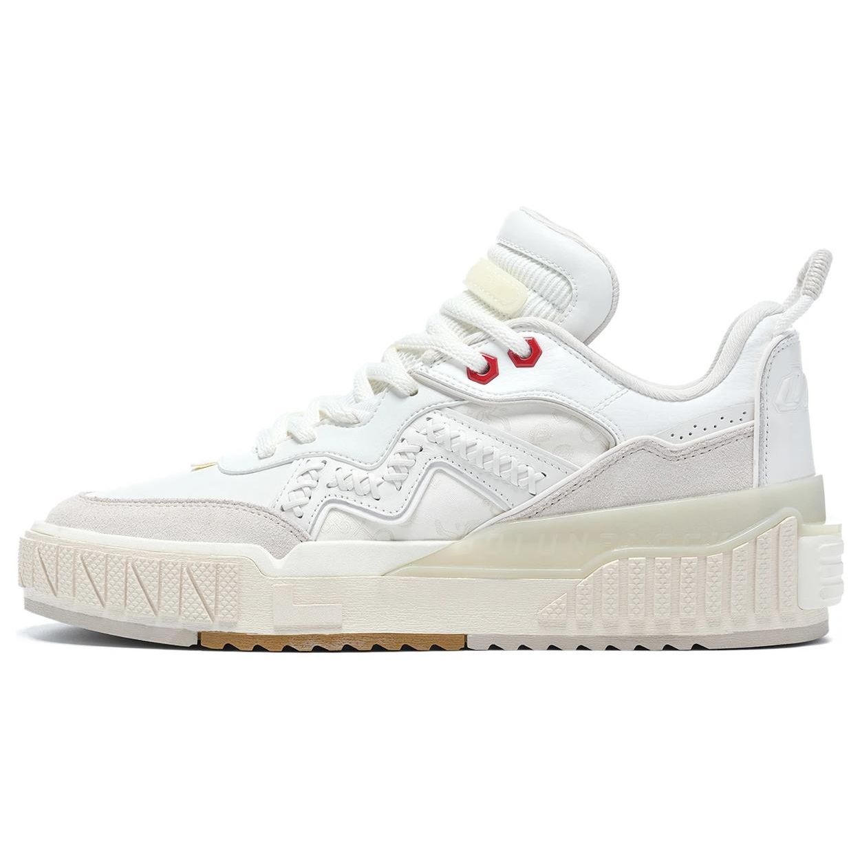 LiNing 001 UNBLOCK Men s Low Top Sneakers Cloud White Pearl White AGCT001-1 39