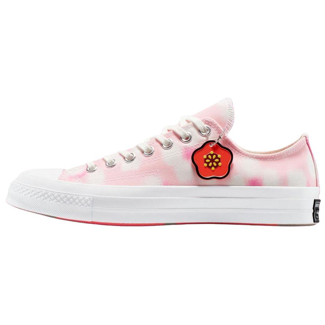 

Kenzo x Converse Chuck 70 Low Розовый Космос Клубника Унисекс Кроссовки Клубника-Кремовый Белый A14789C 37.5