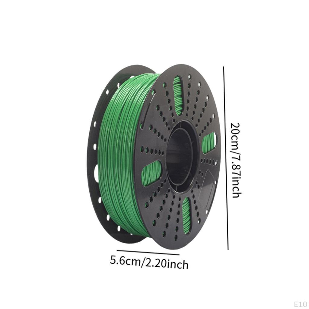 3D Printer Filamen 1.75mm 1kg Fit Most Wear Resistant No Tangling Strong Toughness PETG