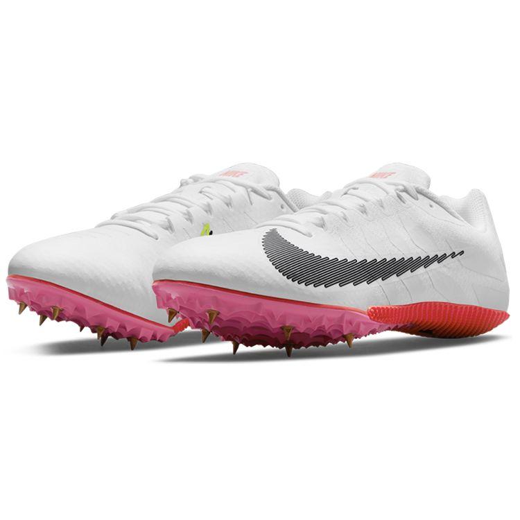 Nike Zoom Rival S 9 Rawdacious Unisex Sneakers White Washed-Coral Pink-Blast DM2328-100