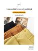 Women's Spring 2026 Nine-Tenth Length Curved Leg Wide-Leg Pants - Loose, Petite, Straight-Leg Suit Style