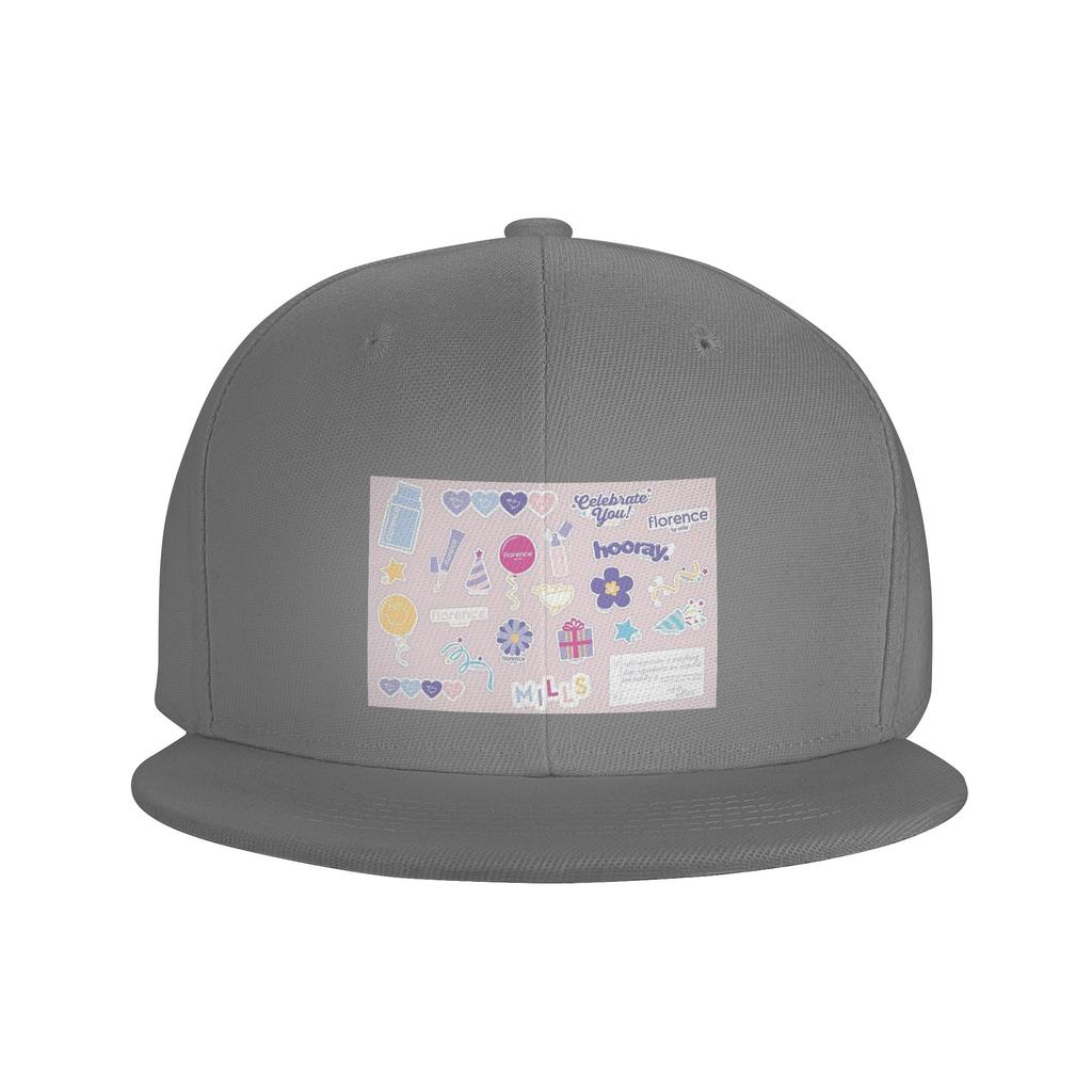 Florence By Mills Millie Bobby Brown Baseball Caps Snapback Fashion Baseball Hats Casual Casquette Outdoor for Unisexs And WoUnisexs