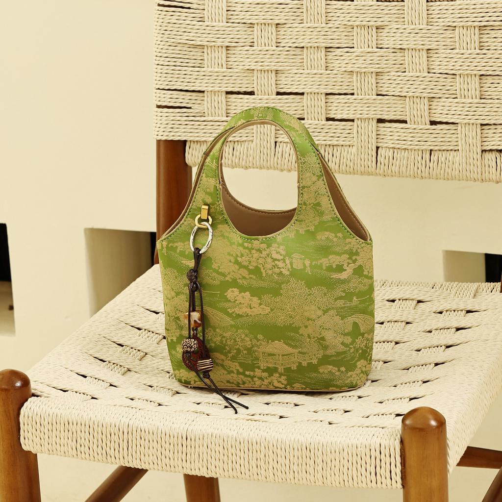 Autumn and winter fashion exquisite new national style handbag high sense new Chinese shoulder tote bag