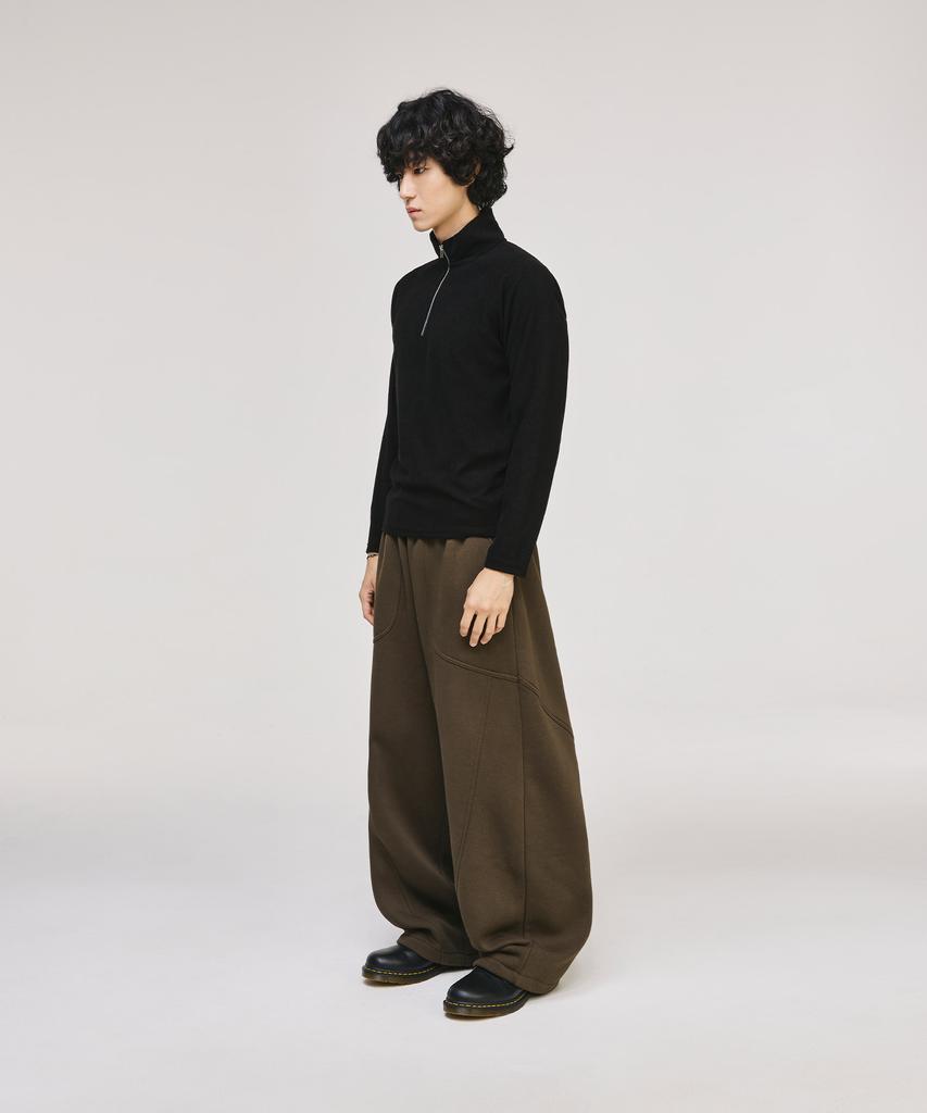 SIGNATURE Fatigue Curved Fleece-Lined Training Pants [Khaki]