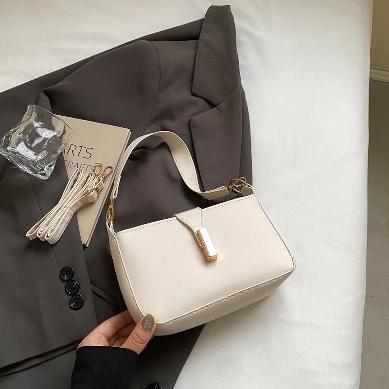 High Value Contrasting Color Bag, Simple And Fashionable Niche Underarm Bag, Foreign Style Versatile Single Shoulder Messenger Bag