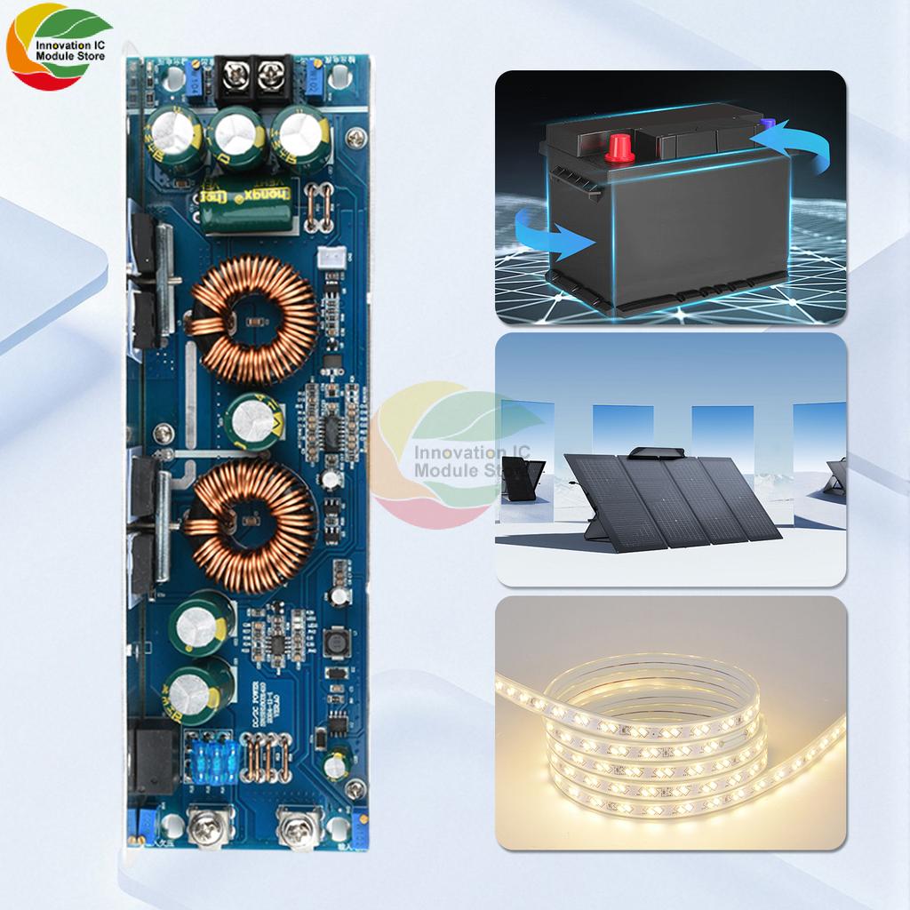DC-DC Boost Module Full Power 1000W DC Boost Constant Voltage Constant Current Adjustable Power Module 12-75V to 12-85V