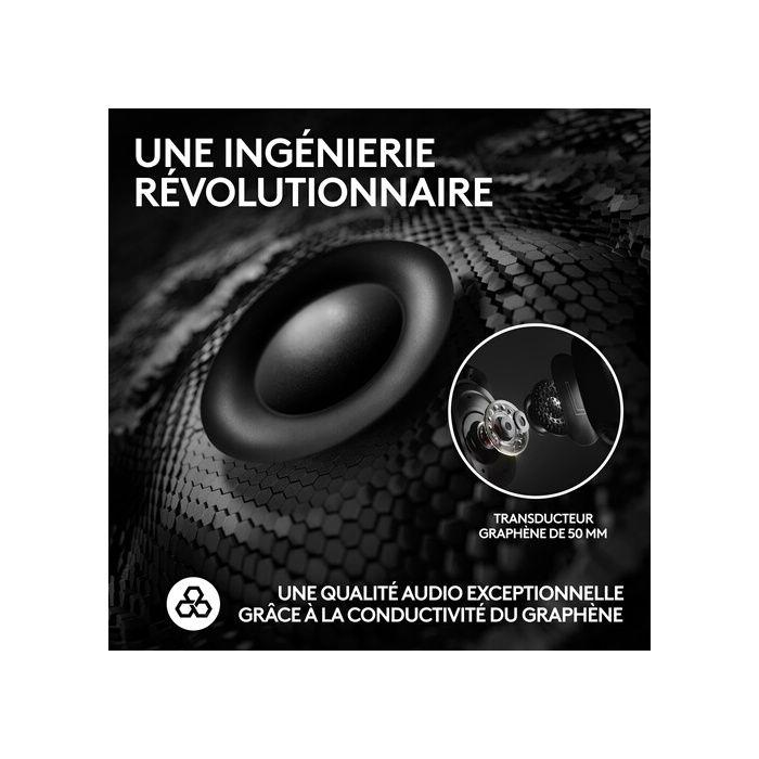 Casque PC Logitech G PRO X 2 LIGHTSPEED Casque sans fil + repose casque