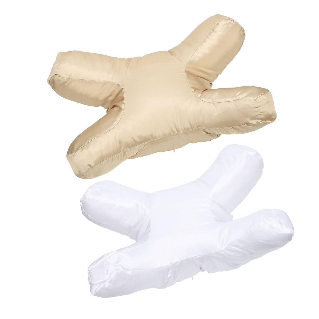 Zervikales Nackenkissen Ergonomisches Nackenstützkissen Weich mit Baumwolle gefüllt Anti-Nackensteifigkeitskissen zum Schlafen