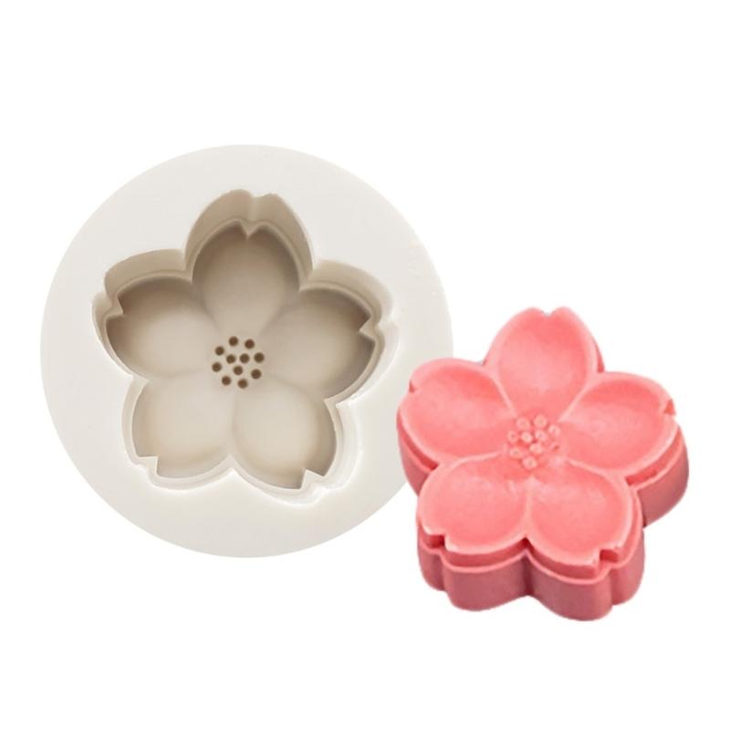 Flower Shape Silicone Mooncake Mould Pudding Moulds Baking Gadget Jelly Mold 8 Styles Choose for Home Kitchen DIY Baking