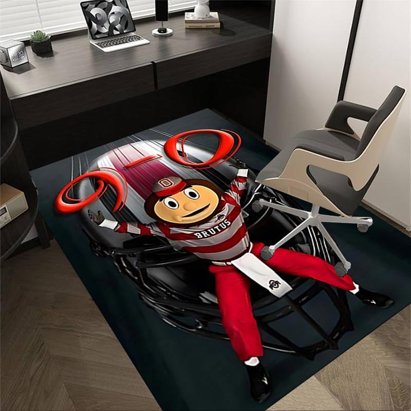 1pc BRUTUS HELMET Carpet, Office Rug Outdoor Mat Home Decor Area Carpet Festival