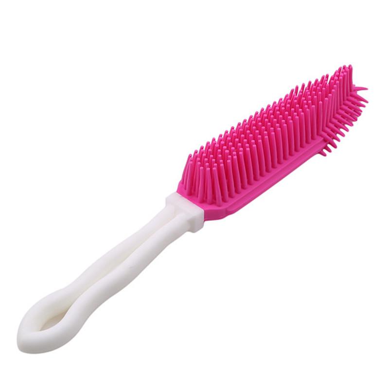Pet Dog Puppy Cat Bristles Bath Brush Comb Depilation Soft Silicone Sticky Hair Massage Tools