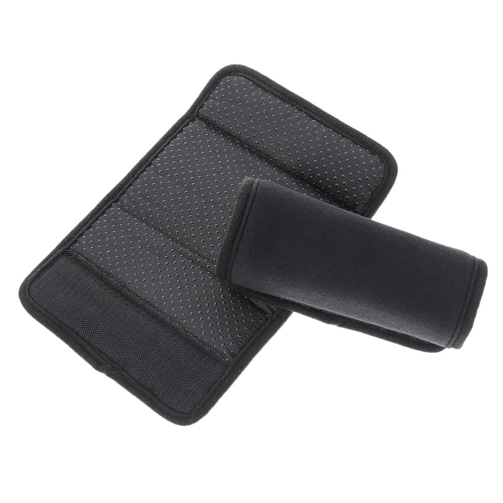 2 Pack Walker Hand Grips Cover Walker Cushion Hand Grips for Rolling Wheelchair Elderly Grippers Rollator Handle Black