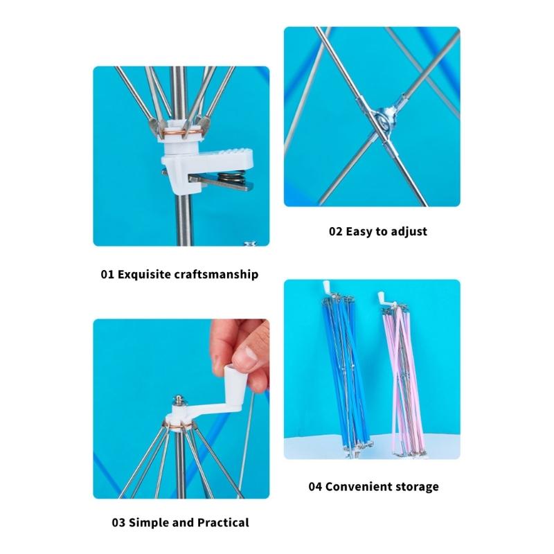 Swifts Yarn Winder Knitting Umbrella Swifts Yarn Winder Holder Yarn Swifts Umbrella Yarn Swifts Knitting Tool