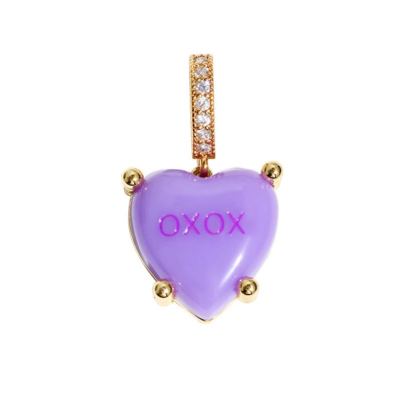 BTS Heart Pendant Necklace: Elegant, High-End Design, Versatile Women's Chain, Simple yet Stylish