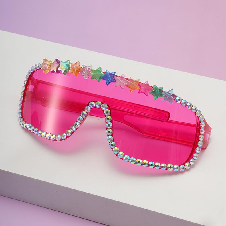 Future Style Acrylic Bear Glasses With Full Frame Windproof Goggle For Kids And Adults