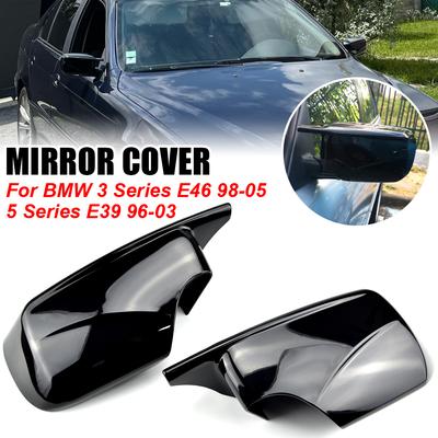 Achteruitkijkspiegel Covers Zijspiegel Caps Voor BMW E46 E39 1998 1999 2000-2005 51168238375