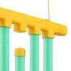 Schnelles Reaktionsspiel mit Fangstäben Hand-Auge-Koordination Spielzeug für Kinder Erwachsene 3 Geschwindigkeitsstufen Interaktives Fokus-Training Lustiges Partyspiel