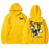 Rapper Tupac 2pac Hoodie Men's and Women's Sportswear Neutral Hoodie Fashion Letter Printed Pattern Hip Hop Sportswear Casual