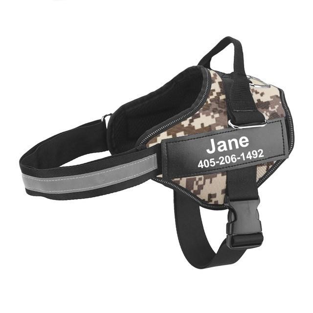Hundegeschirr Verstellbare Haustierweste Reflektierend Atmungsaktiv Outdoor Spaziergang Hundezubehör für Kleine Große Hunde Keine Anpassung XS