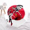 Soccer Player, TeamViewer Automatic Opening and Closing Umbrella, Compact Travel Umbrella, Lightweight and Portable, Suitable for Beach Comm